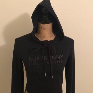 Buffbunny collection crop top hoodie.